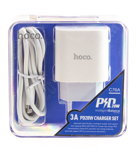Зарядка pd 3.0. СЗУ Hoco c76a Plus Speed source pd20w Charger(eu), White. Зарядное устройство Hoco c76a Speed PD 20w White. СЗУ Hoco c76a. СЗУ Type-c 3.0a Hoco c76a pd20w.
