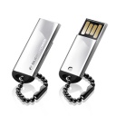 SP008GBUF2830V1S, USB - Silicon Power 8GB Touch 830 Silver