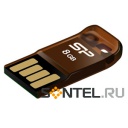 SP008GBUF2T02V1O, USB - Silicon Power 8GB Touch T02 Orange