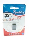 SB32GBPoc K, 32GB USB 2.0 Pocket series, Black, SmartBuy