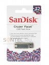 SDCZ55-032G-B35S, CZ55 Cruzer Facet 32GB Silver, SanDisk