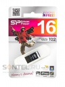 SP016GBUF2T02V1K, USB - Silicon Power 16GB Touch T02 Black