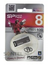 SP008GBUF2835V1T, USB - Silicon Power 8GB Touch 835 Iron Gray