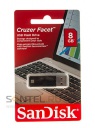 SDCZ55-008G-B35Z, CZ55 Cruzer Facet 8GB Black Label, SanDisk