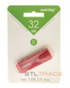 SB32GBDK-R, 32GB USB 2.0, Dock Series, Red, SmartBuy