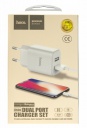    c 2 USB+ Lightning HOCO C62A, , max 2.1A