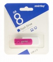 SB8GBDP, 8GB USB 2.0 Diamond series, Pink, SmartBuy
