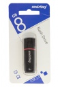 SB8GBCRW-K_C, 8GB USB 2.0/3.0 Crown Compact series, Black, SmartBuy