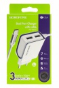    c 2 USB Borofone, BA35A,+Type-c  QC 3.0