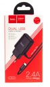   c 2 USB+type-c USB HOCO C82A, , max 2.4A