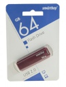 SB64GBCLU-BG, 64GB USB CLUEseries, Burgundy, SmartBuy