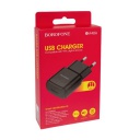    c USB Borofone, BA48A,  2.1A