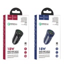     2 USB HOCO Z39 , 18W, QC3.0, blue