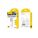     2 USB HOCO Z23 , 2.4A, white