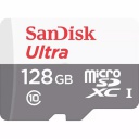 SDSQUNR-128G-GN6MN,   MicroSD   128GB SanDisk Class 10 Ultra Light UHS-I (100M
