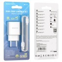    c 2USB Borofone, BA53A+Micro,  2.1A