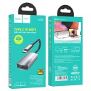   HOCO UA20 Type C to HDTV, audio end video sync adapter, 4K ultra HD, 