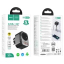   HOCO NS3, 4000W, 1 , 2 USB 3,0 , 1 Type-c PD, 