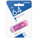 SB064GB2TWP, 64GB USB Twist Pink, SmartBuy