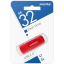 SB032GB2SCR, 32GB USB 2.0, Scout Red, SmartBuy