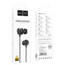    HOCO M96, Stereo Earphones, 1.2m, 3.5mm plug, Black