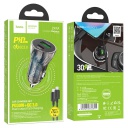     PD30W+QC 3.0, HOCO Z47A,  Type-C to Type-C, Black