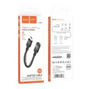 - Hoco U107 Type-C male to Iphone female, 10cm, 2A, 