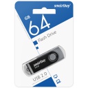 SB064GB2TWK ,64GB USB Twist Series , SmartBuy