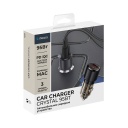   Deppa Crystal, 1xUSB-A+1xUSB-C, 95W, PD/QC 3.0, (11217)