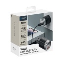     USB-+USB-A, PD 3.0, QC 3.0, 33W Deppa,LED , PPS, 