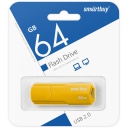 SB64GBCLU-Y, 64GB USB CLUEseries, Yellow, SmartBuy