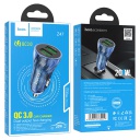     2 USB fast charging QC 3.0, HOCO Z47, Blue