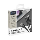 Data  Armor 3  1Type-C micro, Lightning 1,2, , Deppa