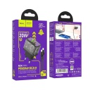    Hoco N34, USB+Type-c,  Type-C To lightning, PD20W, QC20W, 