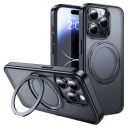  HOCO Rotating stand magnetic case  iPhone 15 Pro, black