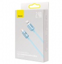 Data  USB Baseus 1 Lighting CAJY001103, Crystal Shine Series 24A, 