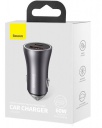    Baseus Contactor Max Dual Fast Charger Car Charger U+C 60W Gray