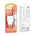    1 USB HOCO C106A Leisure, 2.1A,  Type-C, : 