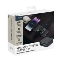    Deppa 3  1  iPhone, MageSafe Crystal Travel QI, 22W, , 