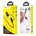  USB - 8 pin, Type-C,  USB HOCO X41, 1.0, 2.4A, : 
