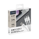 - 3  1: micro USB, USB-C, Ligthning, 1.2, , Deppa 72505