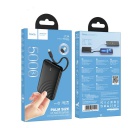 ����������� ������� HOCO J134 Strong, 5000mAh, �������, 1 USB �����, ������ 8 pin, 2.0�, ������