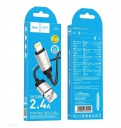  USB - 8 pin HOCO X117 Favor, 1.0, 2.4A, 