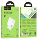 ���� ������� ������� 1 USB, 1 Type-C HOCO C142A Direct, 3.0A, PD20��, �����