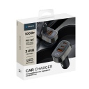 ���  USB-A + 2xUSB-C, PD, QC 3.0, 100W, �������, ������, ������, Deppa 11225