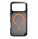 ����� Uniq ��� iPhone 17 Pro Max Combat Active Frost Smoke/Orange (MagSafe)