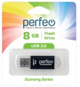 Perfeo USB 8GB E01 Black economy series PF-E01B008ES