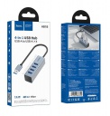 USB HUB Hoco HB1, 4 �����, �����
