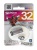 SP032GBUF2835V1T, USB - Silicon Power 32GB Touch 835 Gray