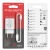    c USB Borofone, BA52A,+Lightning  2.1A